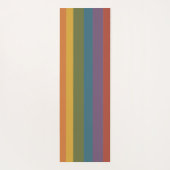 Moderna Linear | MCM Regenbogen Personalisiert Yogamatte (Rückseite)