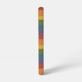 Moderna Linear | MCM Regenbogen sei du selbst Samsung Galaxy Hülle (Linke Seite)