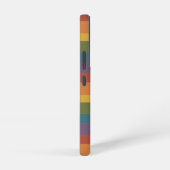Moderna Linear | MCM Regenbogen sei du selbst Samsung Galaxy Hülle (Rechte Seite)