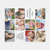 Moderne 10 Fotomaterial Fleecedecke (Vorderseite (Horizontal))