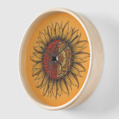 Moderne 10" Holzrundschalenuhr Uhr (Winkel)