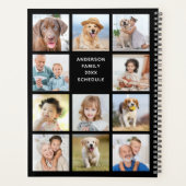 Moderne 11 Fotomaterial Einfache DIY-Kalender Planer (Rückseite)