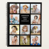 Moderne 11 Fotomaterial Einfache DIY-Kalender Planer (Vorderseite)