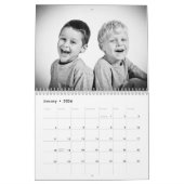 Moderne 12-Foto Collage 2026-Familie Kalender (Jan 2026)