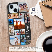 Moderne 13-Bild-Collage-Script-Name - benutzerdefi