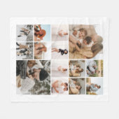 Moderne 14 Fotomaterial Fleecedecke (Vorderseite (Horizontal))