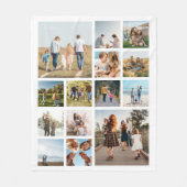 Moderne 14 Fotomaterial Fleecedecke (Vorderseite)