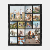 Moderne 14 Fotomaterial Fleecedecke (Vorderseite)