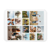 Moderne 14 Fotomaterial Magnet (Horizontal)