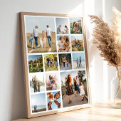 Moderne 14 Fotomaterial Poster