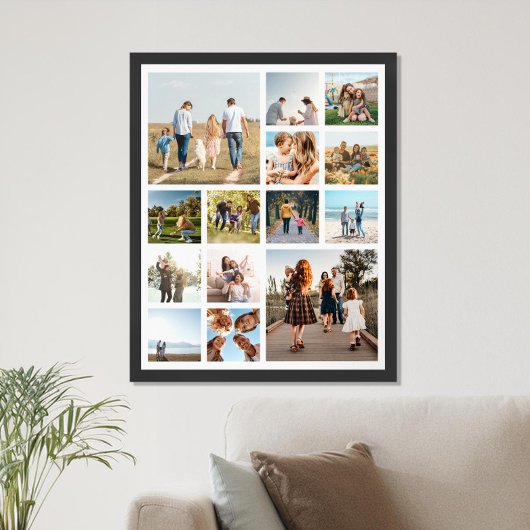 Moderne 14 Fotomaterial Poster