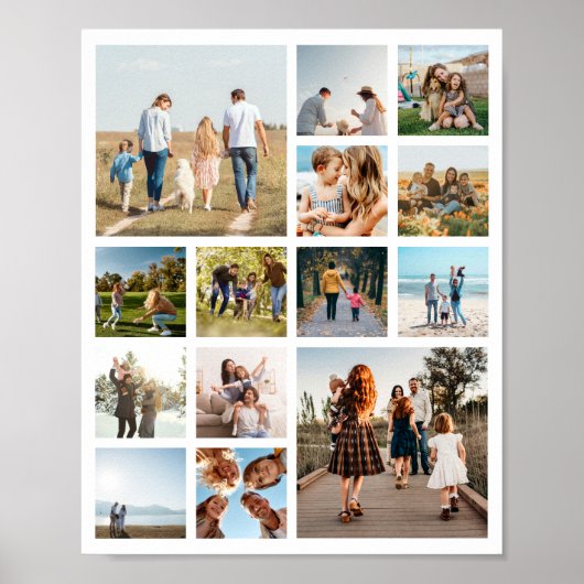 Moderne 14 Fotomaterial Poster (Vorne)