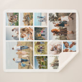 Moderne 14 Fotomaterial Sherpadecke (Vorderseite (Horizontal))