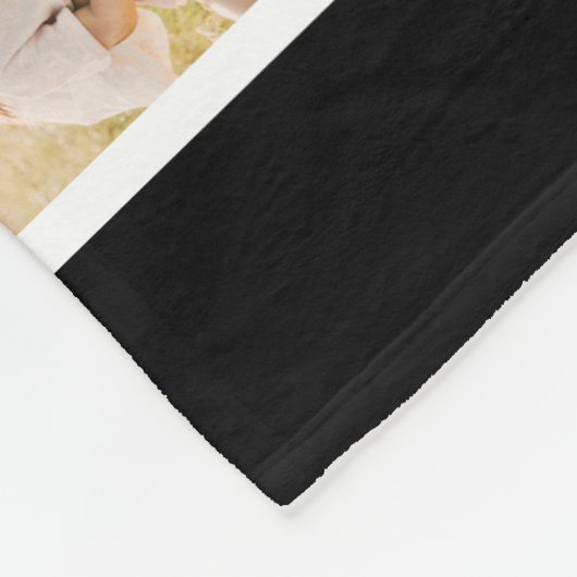 Moderne 15 FotoCollage Fleecedecke (Ecke)