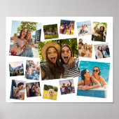 Moderne 15 FotoCollage Poster (Vorne)