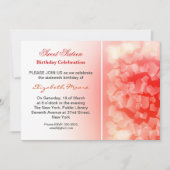 moderne 16. Geburtstagsfeier Einladung (Vorderseite)