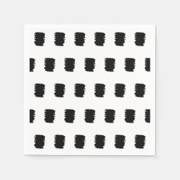 Moderne 16. Geburtstagsparty Napkins Muster Serviette