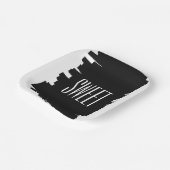 Moderne 16. Geburtstagsparty-Teller Pappteller (Gewinkelt)