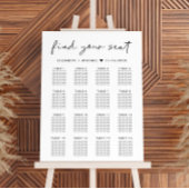 Moderne 16 Tafelübersicht Poster