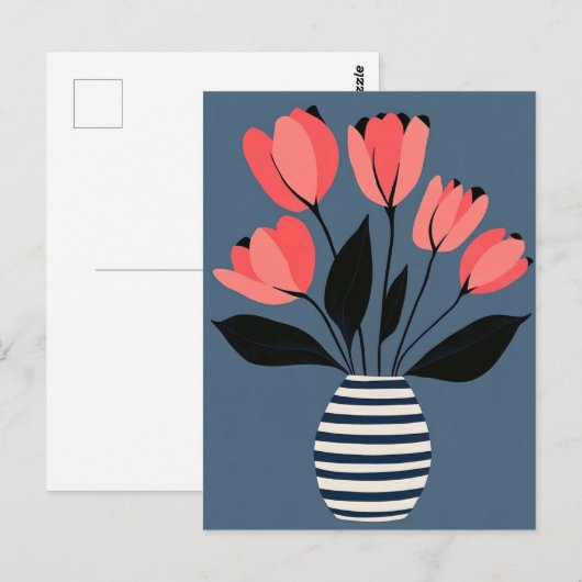 Moderne #185 Mitte des Jahrhunderts Postkarte (Vorne/Hinten)