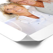 Moderne 19 Collage Custom Colors Personalisiert Poster (Ecke)