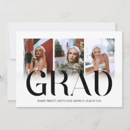 Moderne 2025 Abschluss-Ankündigung für Fotocollage Ankündigung