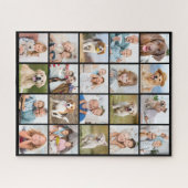Moderne 20 FotoCollage Personalisiert 520 Stück Puzzle (Horizontal)