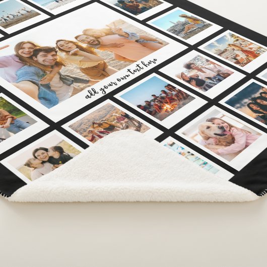 Moderne 20 FotoCollage Sherpadecke (3/4)