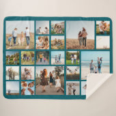 Moderne 23 FotoCollage Sherpadecke (Vorderseite (Horizontal))