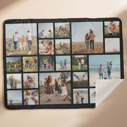 Moderne 23 FotoCollage Sherpadecke