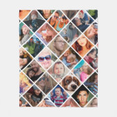 Moderne 24 Fotomaterial Fleecedecke (Vorderseite)