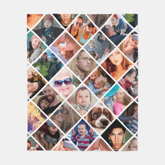 Moderne 24 Fotomaterial Fleecedecke (Vorderseite)