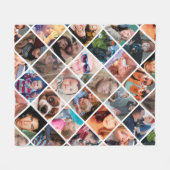 Moderne 24 Fotomaterial Fleecedecke (Vorderseite (Horizontal))