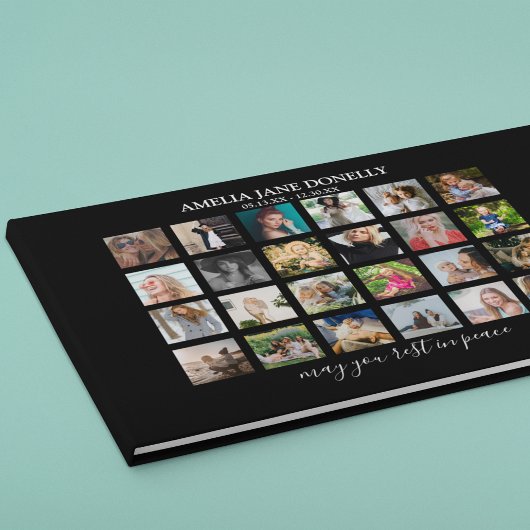 Moderne 24 Fotomaterial Gästebuch