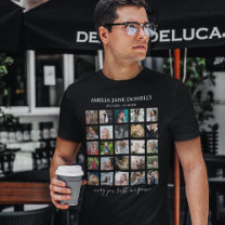 Moderne 25 FotoCollage   Memorial T - Shirt