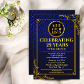 Moderne 25-jährige Firmenjubiläumsveranstaltung Einladung