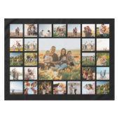 Moderne 27 FotoCollage Tischdecke (Vorderseite (Horizontal))