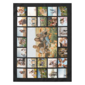 Moderne 27 FotoCollage Tischdecke (Vorderseite)