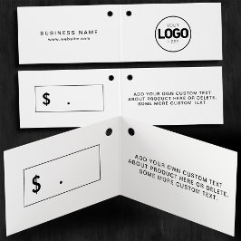 Moderne 2-Falten-Logokombination