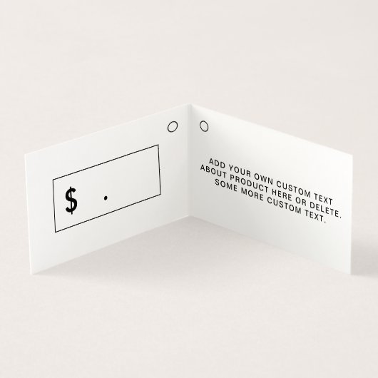 Moderne 2-Falten-Logokombination (Innenseite)