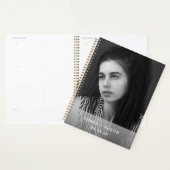 Moderne 2-Foto-Collage personalisiert Planer (Anzeige)