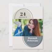 Moderne 2-Foto-Hochschulen - schiefe Bögen Ankündigung (Vorderseite)