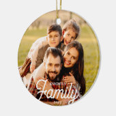 Moderne 2-Fotos - Benutzerdefinierter Farbname Keramik Ornament (Links)