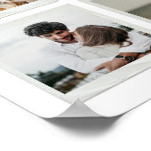 Moderne 2. Jubiläumsfotografie Poster (Ecke)