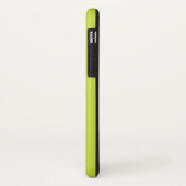 Moderne 2 Überschneidungen | Lime Green Case-Mate iPhone Hülle (Hinten/Links)