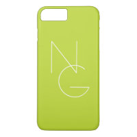 Moderne 2 Überschneidungen | Lime Green