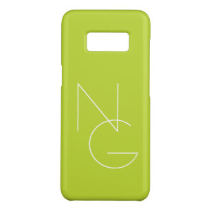 Moderne 2 Überschneidungen   Lime Green Case-Mate Samsung Galaxy S8 Hülle