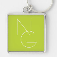 Moderne 2 Überschneidungen | Lime Green