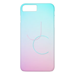 Moderne 2 Überschneidungen Türkisches Rosa Case-Mate iPhone Hülle