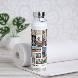 Moderne 30er-Foto-Collage-Gitter individuell anpas Trinkflasche